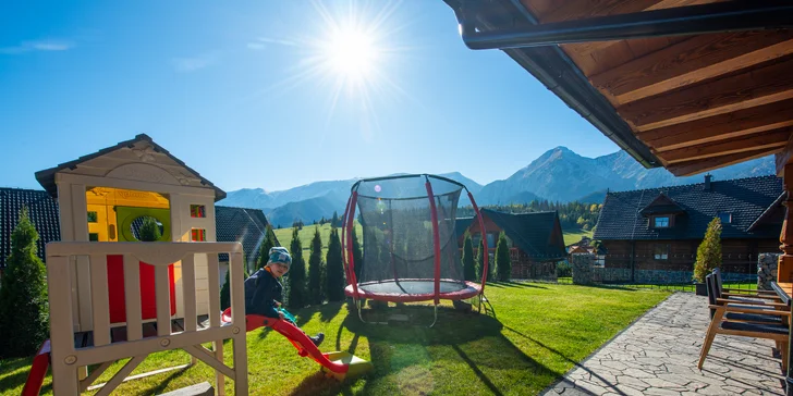 Relax v Belianských Tatrách: penzion nebo chalet, vč. wellness i polopenze