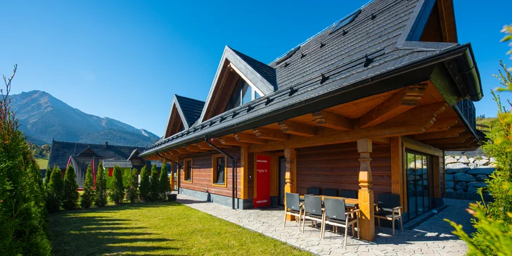 Relax v Belianských Tatrách: penzion nebo chalet, vč. wellness i polopenze