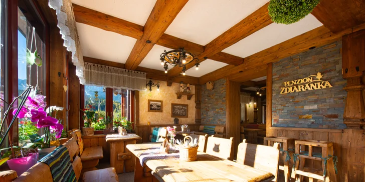 Wellness pobyt v penzionu uprostřed krásné přírody Belianských Tater