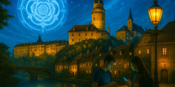 Venkovní úniková hra Kletba Rožmberské růže v srdci historického Krumlova