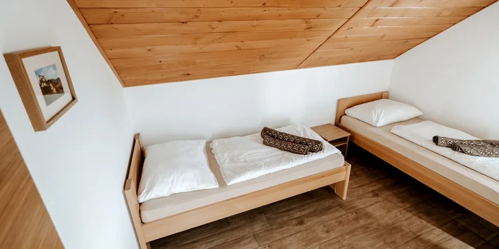 Chaty na Oravě až pro 10 osob: terasa i privátní wellness, cyklotrasy a 16 km k přehradě
