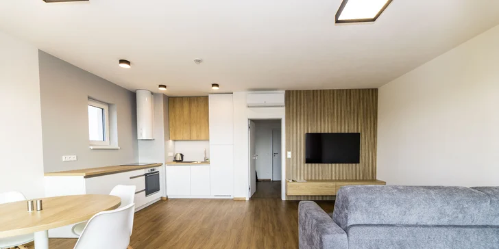 Moderní apartmány v Pasohlávkách vč. wellness, 130 m od Aqualandu Moravia