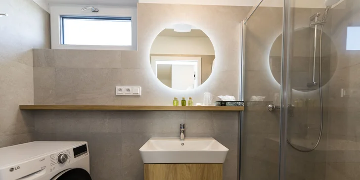 Moderní apartmány v Pasohlávkách vč. wellness, 130 m od Aqualandu Moravia