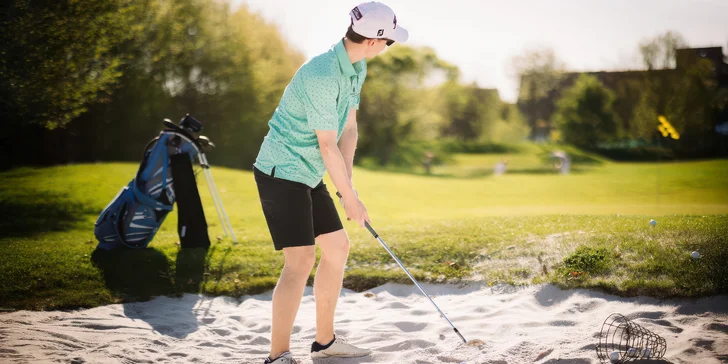 Celodenní vstupné do golfového areálu Kšírovka, vč. výuky s trenérem: pro 1 či 2 osoby