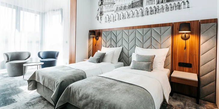 Objevujte Krakov: moderní 4* hotel nedaleko centra se snídaní, neomezené saunování