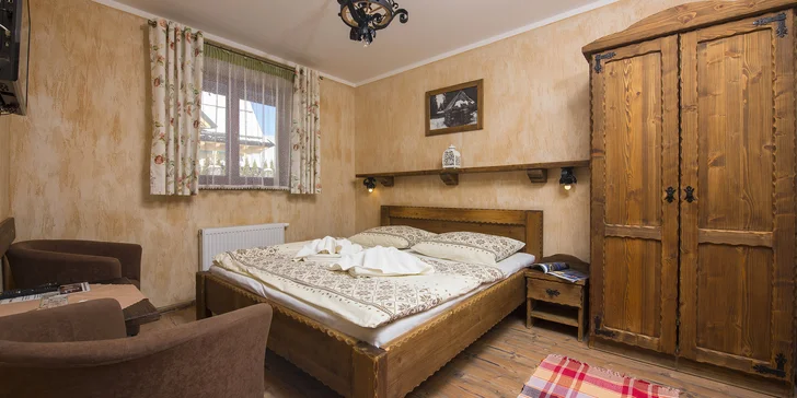 Relax v Belianských Tatrách: penzion nebo chalet, vč. wellness i polopenze
