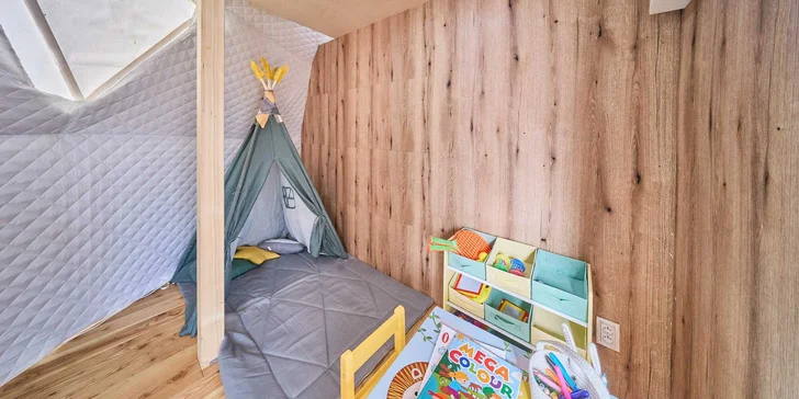 Glamping na Slapech: luxusní stany pro dva i celou rodinu, krásná lokalita přímo u přehrady