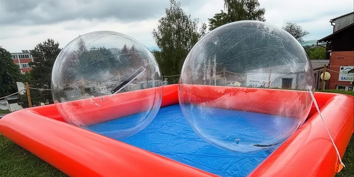Letní zábava v areálu Svah Zlín: tubing, jump park i aquazorbing