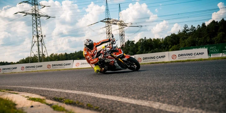 Jízda na autodromu Sosnová s vlastním autem nebo motorkou