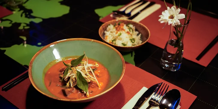 Otevřené vouchery do restaurace s nepálským, thajským a čínským menu: 500-1500 Kč