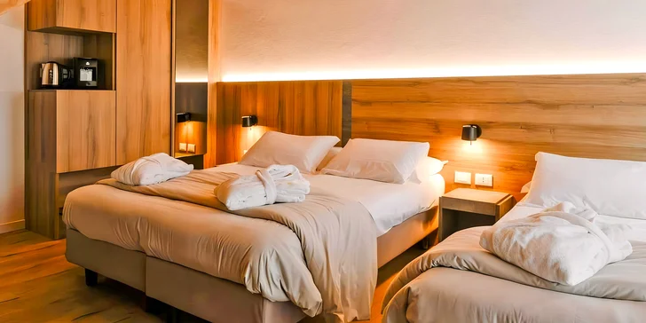 Zimní pobyt v Itálii: hotel 100 m od vleků, polopenze i vstup do wellness