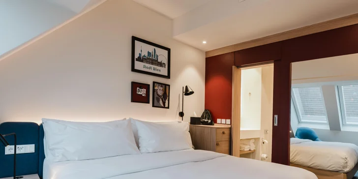 Pobyt ve Vídni: moderní hotel v srdci metropole se snídaní a fitness