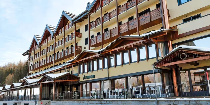 Zimní pobyt v Itálii: hotel 100 m od vleků, polopenze i vstup do wellness