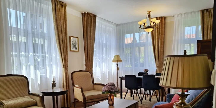 Komfortní apartmány v klidné části Mariánských Lázní až pro 4 osoby