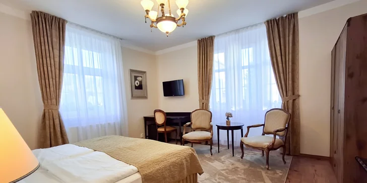 Komfortní apartmány v klidné části Mariánských Lázní až pro 4 osoby