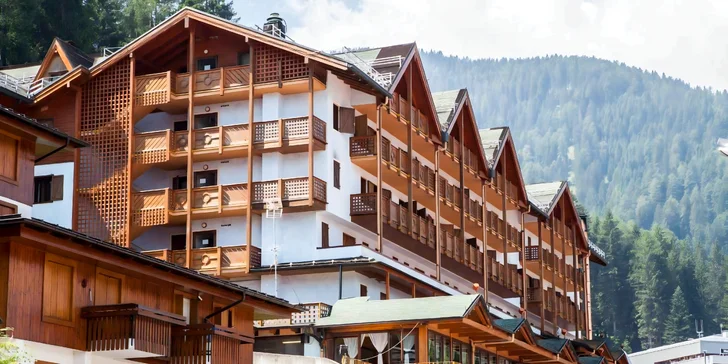 Zimní pobyt v Itálii: hotel 100 m od vleků, polopenze i vstup do wellness