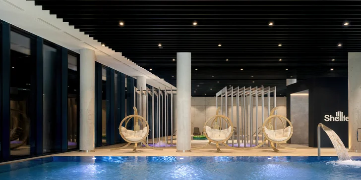 5* hotel přímo na pláži u Baltu: vnitřní i venkovní wellness, polopenze, animační program