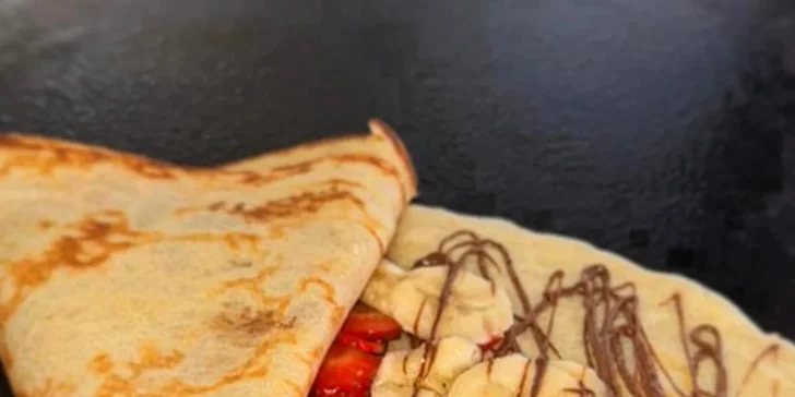 3 slané nebo sladké palačinky s sebou od olomoucké královny palačinek