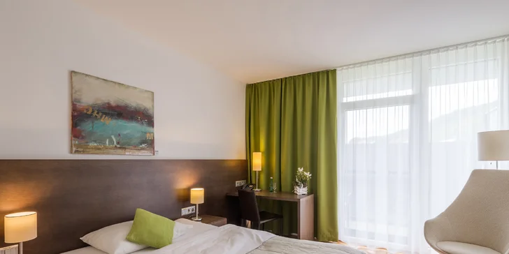 Horní Rakousko: 4* hotel ve městě Wesenufer s polopenzí plus, saunou i fitness, vč. karty slev