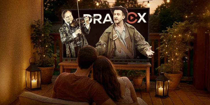 Stovky divadelních představení u vás doma: předplatné Dramox.cz