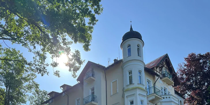 Pobyt v Mariánských Lázních: ubytování se snídaní i možnost 3chodové večeře