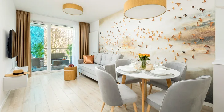 Dovolená u Baltu v Kolobřehu: apartmány u pláže, neomezený vstup do sauny