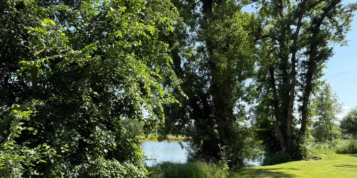Krásný a plně vybavený tiny house na břehu Labe až pro 4 osoby