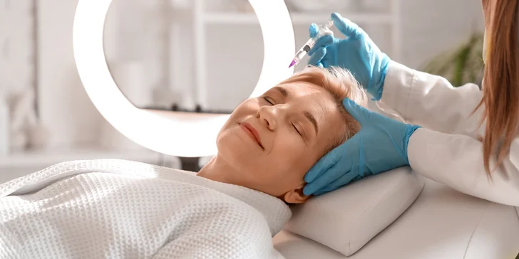 Estetické ošetření dle výběru: kmenové buňky, biorevitalizace i výplň. kys. hyaluronovou