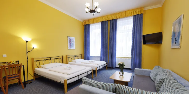 Pohodová dovolená v Karlových Varech: 3* hotel přímo u kolonády, snídaně