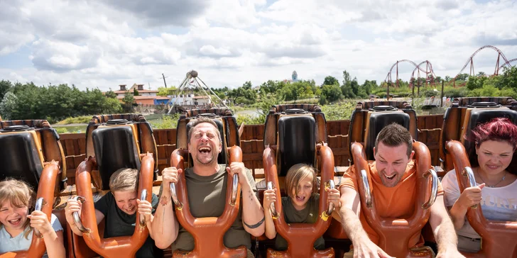 Vstupenka do Belantis: německý zábavní park s tematickými světy a více než 60 atrakcemi
