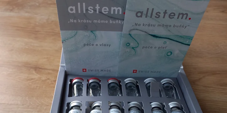 Estetické ošetření dle výběru: kmenové buňky, biorevitalizace i výplň. kys. hyaluronovou
