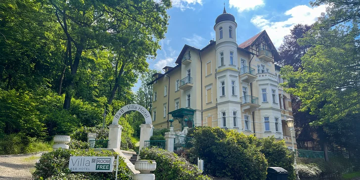Pobyt v Mariánských Lázních: ubytování se snídaní i možnost 3chodové večeře