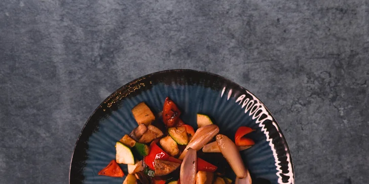 Gastronomický pohled do Středomoří: tříchodové menu včetně nápojů pro 2 osoby