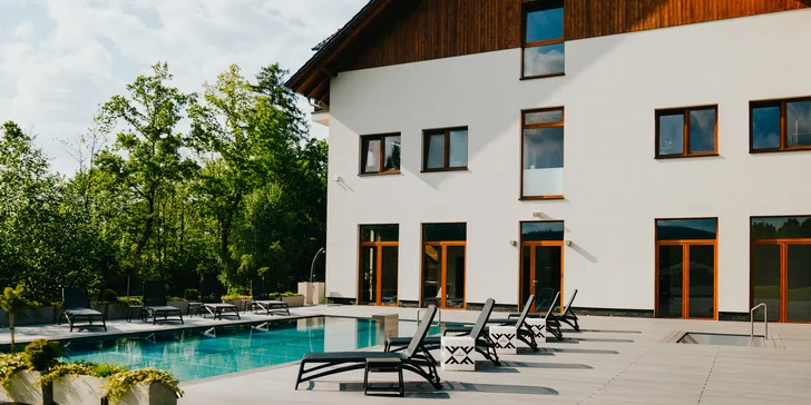 Pobyt na polské straně Jeseníků: snídaně a neomezený wellness, 2 děti zdarma