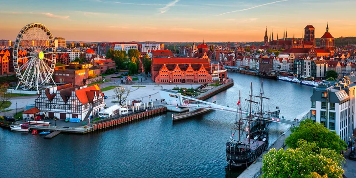 Hurá do Gdaňsku: 4* hotel s výhledem na záliv, snídaně i polopenze, neomezeně sauna