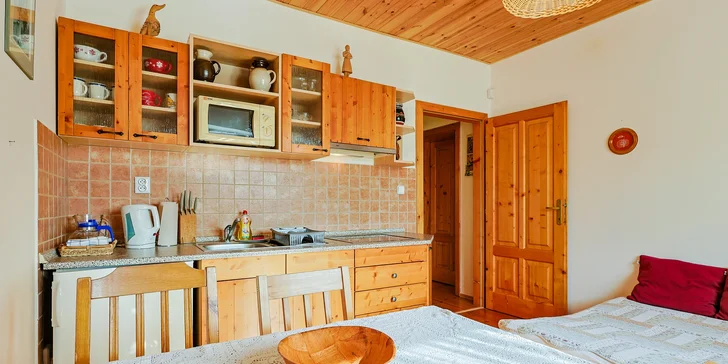Rodinná dovolená v Liptově: apartmány se snídaní, vířivka, sauna i letní bazén