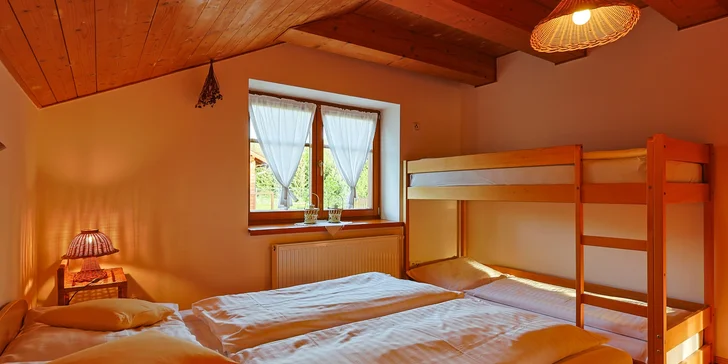 Rodinná dovolená v Liptově: apartmány se snídaní, vířivka, sauna i letní bazén