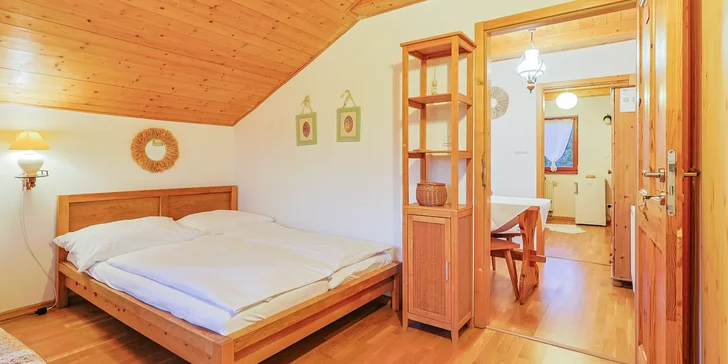Rodinná dovolená v Liptově: apartmány se snídaní, vířivka, sauna i letní bazén