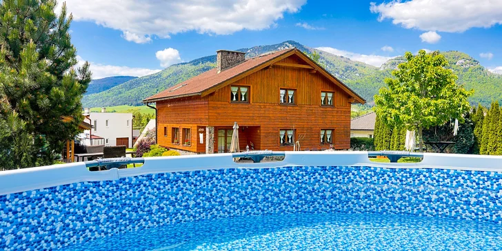 Rodinná dovolená v Liptově: apartmány se snídaní, vířivka, sauna i letní bazén