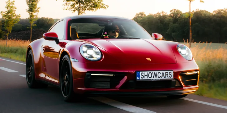 Dárkové poukazy na adrenalinové aktivity Showcars: supersporty, velký okruh, polygony
