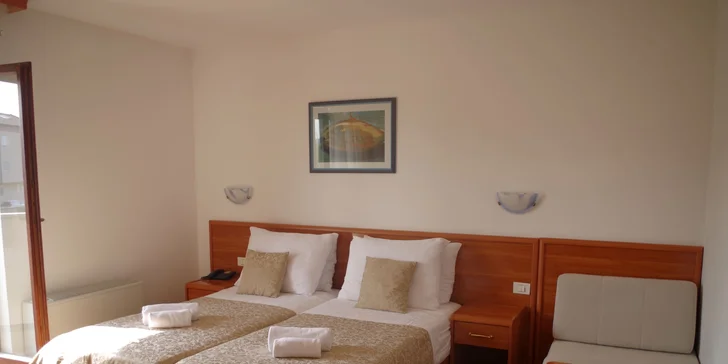 Dovolená na Istrii: 4* hotel se stravou, bazénem, fitness a zapůjčením kol