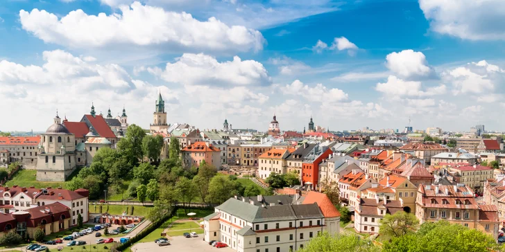 Pobyt v polském Lublinu s polopenzí: historické památky i botanická zahrada
