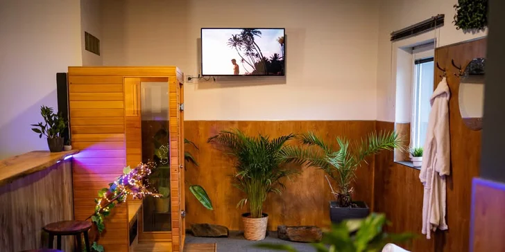 120 nebo 150 min. privátního wellness i s lahví sektu pro 2 osoby