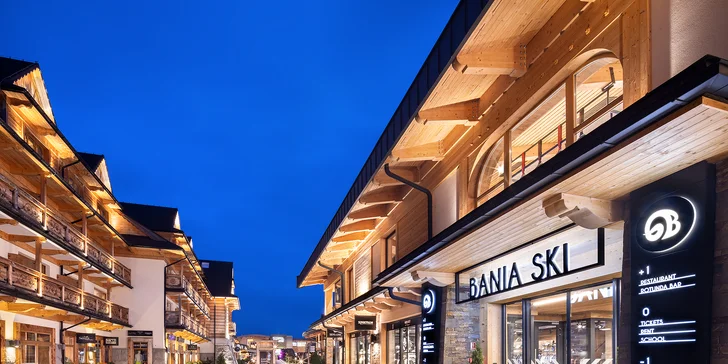 Polské Tatry: 4* pobyt s polopenzí a neomezeným vstupem do aquaparku Terma Bania