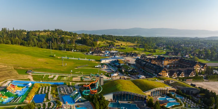 Relax v rodinném hotelu v polských Tatrách: polopenze, termální bazény, wellness i zábava pro děti