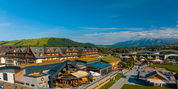 Relax v rodinném hotelu v polských Tatrách: polopenze, termální bazény, wellness i zábava pro děti