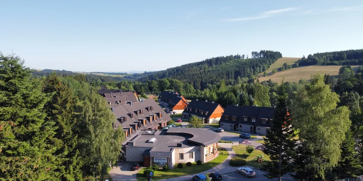 Orlické hory: neomezený wellness, snídaně, 1000 Kč na večeři a sleva na elektrokola