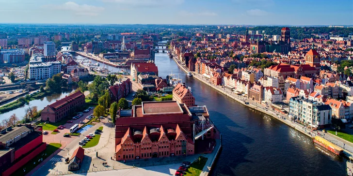Poznejte Gdaňsk: moderní ubytování se snídaní v centru města, restaurace s českou kuchyní