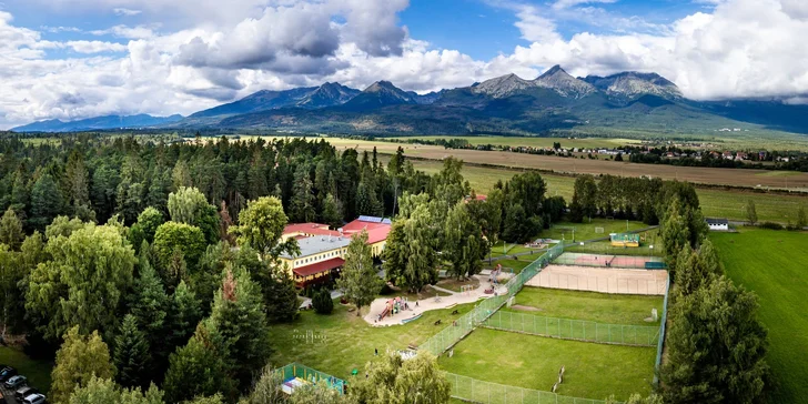 Unikátní dovolená v největším rodinném resortu pod Tatrami s polopenzí a wellness