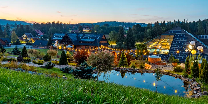 Parádní rodinná dovolená v polských Beskydech: snídaně i polopenze, aquapark, wellness